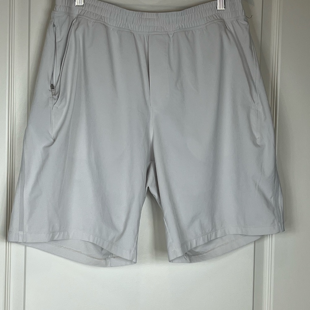 Lululemon Cream Athletic Shorts